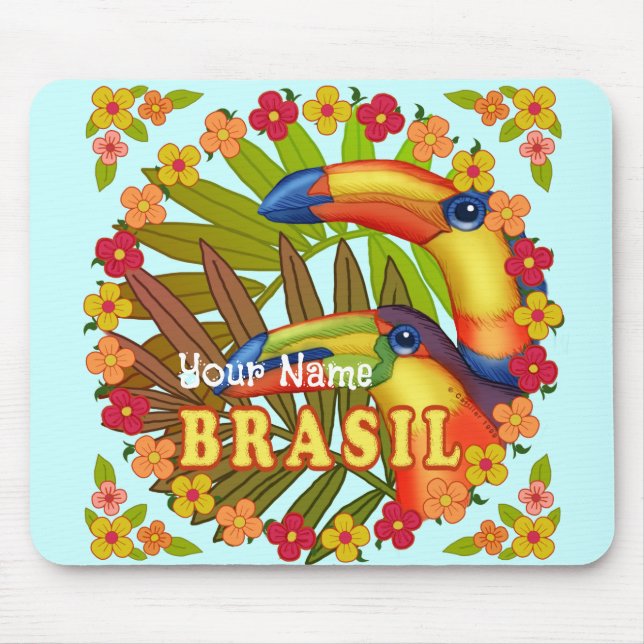 Toucans do Brasil  mousepad (Frente)