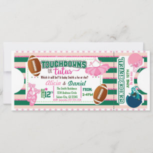 Touchdowns ou convite para tutus
