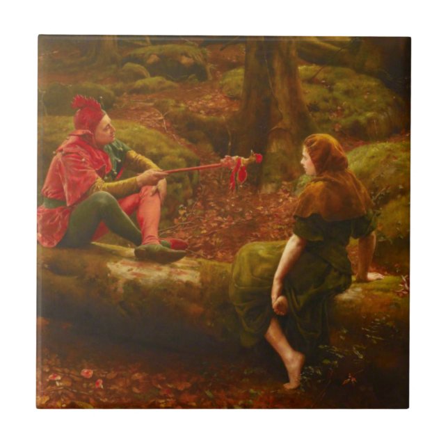 Touchstone and Audrey (by John Collier) (Frente)