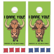 Tough Bull Personalizable Cornhole Set