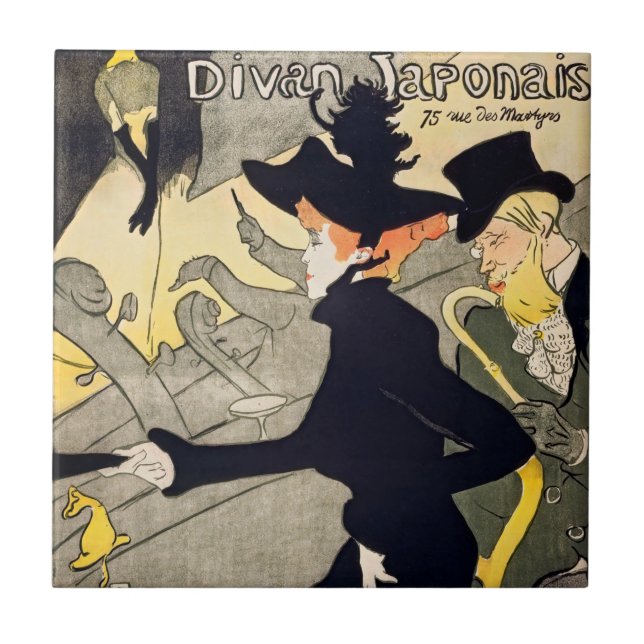 Toulouse-Lautrec - Divan Japonais (Frente)