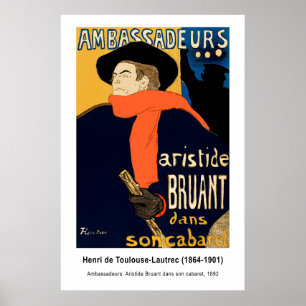 Toulouse-Lautrec   Iconic Cabaret   Galeria Poster