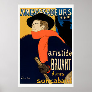 Toulouse-Lautrec   Iconic Cabaret Poster