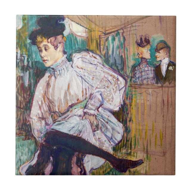 Toulouse-Lautrec - Jane Avril Dançando (Frente)