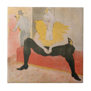 Toulouse-Lautrec - Mademoiselle Cha-u-kao Sentada
