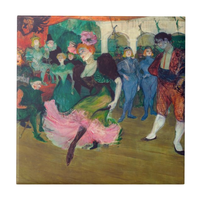 Toulouse-Lautrec - Marcelle Lender, Dançando Boler (Frente)