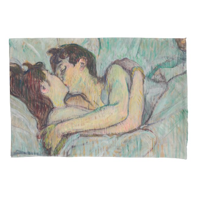 Toulouse-Lautrec - Na Cama, O Beijo (Frente)