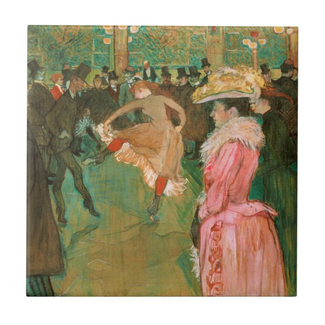 Toulouse-Lautrec - No Rouge, A Dança (Frente)