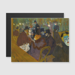 Toulouse-Lautrec - No Rouge Cartão Magnético