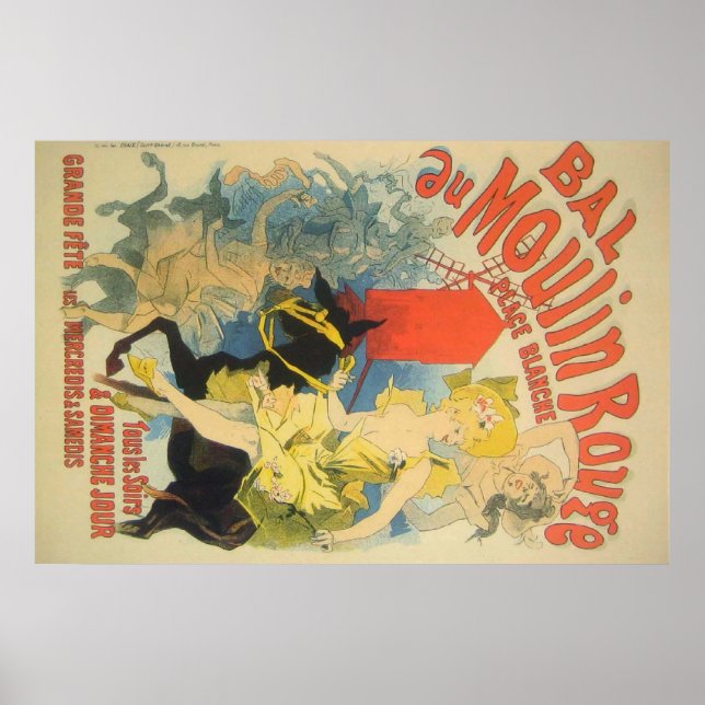 Toulouse Lautrec Poster Art (Frente)