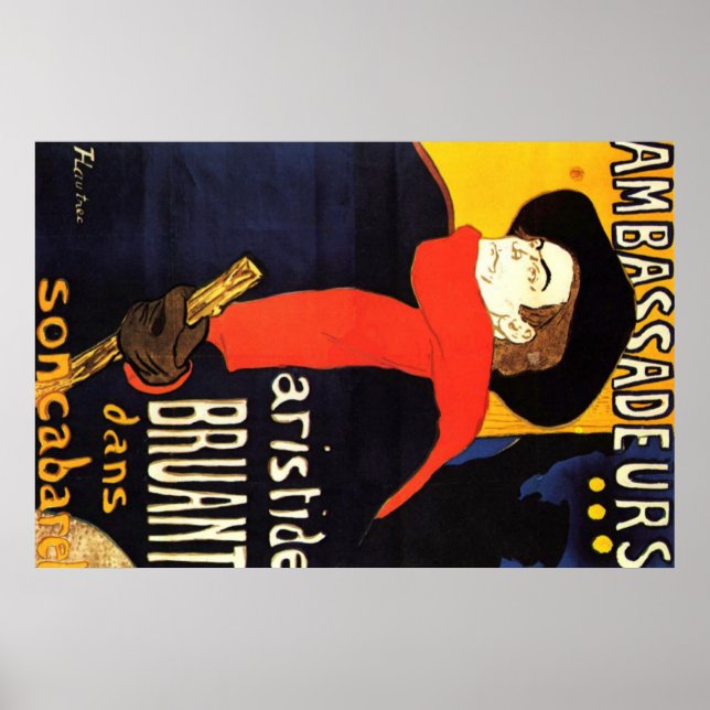 Toulouse Lautrec Poster Art (Frente)