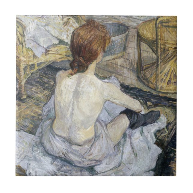 Toulouse-Lautrec - Rousse/Toilet (Frente)