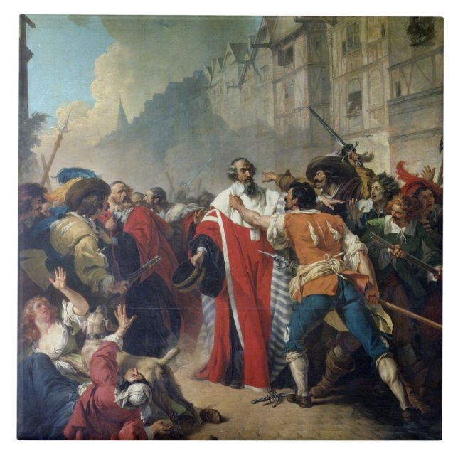 Toupeira de Mathieu que está sendo parada pela (Frente)