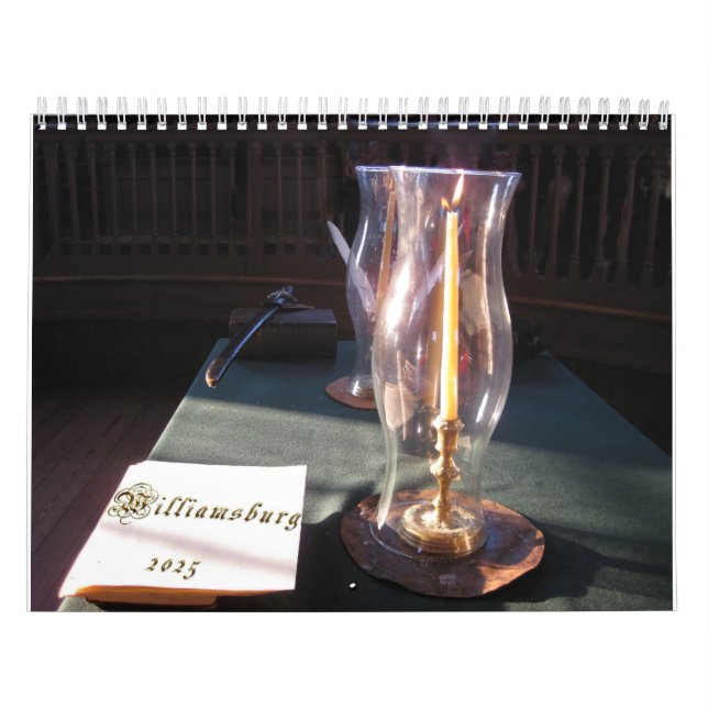 Tour 2025 Do Calendário Williamsburg (Capa)