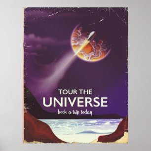 Tour pelo poster de ficção científica do Univer