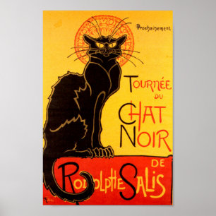 Tournée du Chat Noir - Poster vintage