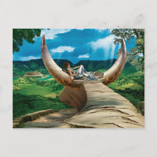 Touro - cartão postal