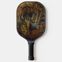 Touro Elk na Floresta do outono