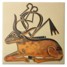 Touro Sagrado Egípcio 3D 3