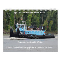 Towboat " J. Arnold Witte" Calendário 2022