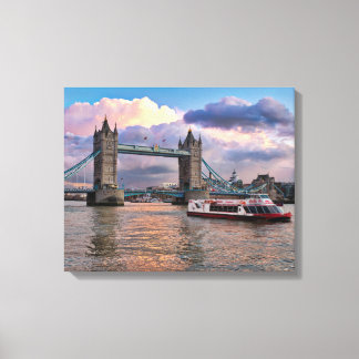 Tower Bridge London UK Canvas Print