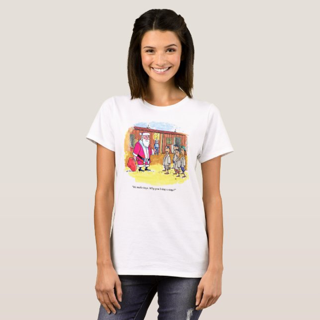 Toy Makers mulheres Camiseta branca (Frente Completa)