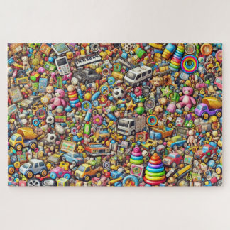 "Toybox Treasures" - Quebra-cabeça de serra