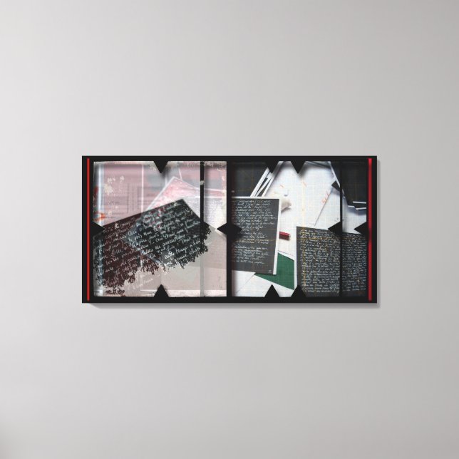 Trabalho Aberto sobre a Canvas Open Red 10 Photomo (Frente)