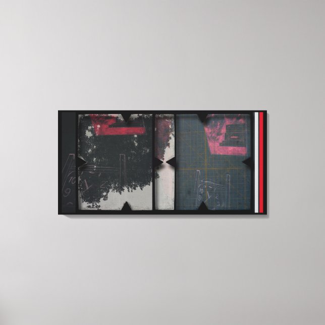 Trabalho Aberto sobre a Canvas Open Red 1 Photomon (Frente)