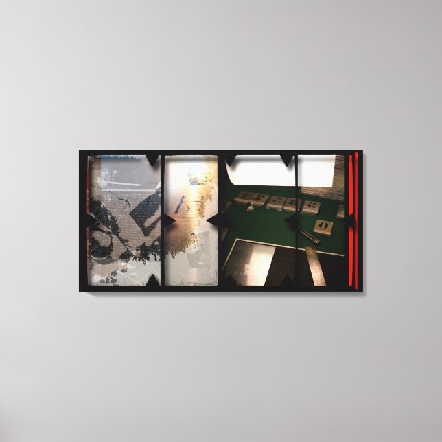 Trabalho Aberto sobre a Fotomontagem da Canvas Ope (Frente)