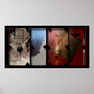 Trabalho Aberto sobre o Poster Open Red 13 Photomo