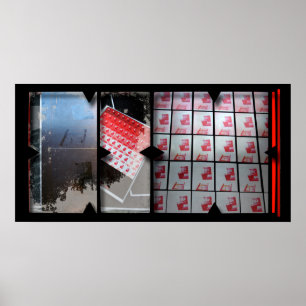 Trabalho Aberto sobre o Poster Open Red 15 Photomo