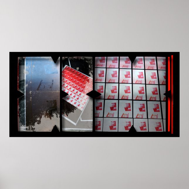 Trabalho Aberto sobre o Poster Open Red 15 Photomo (Frente)