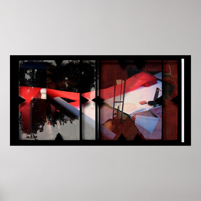 Trabalho Aberto sobre o Poster Open Red 17 Photomo (Frente)