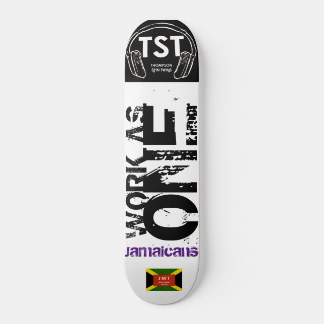 TRABALHO COMO UM skate JMT USA (Frente)