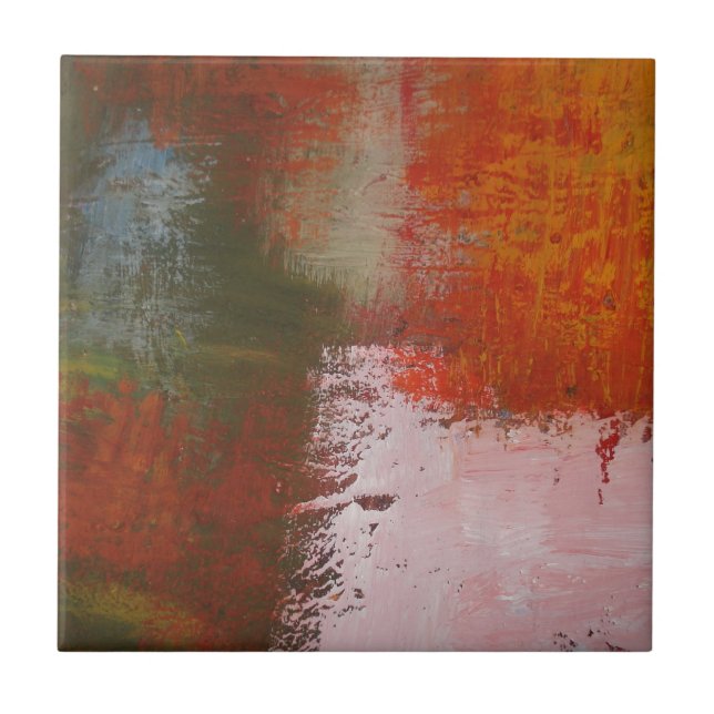 Trabalho de arte abstrato (Frente)