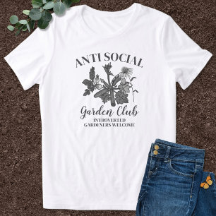 Trabalho de arte de Botânica Anti Social Garden Cl