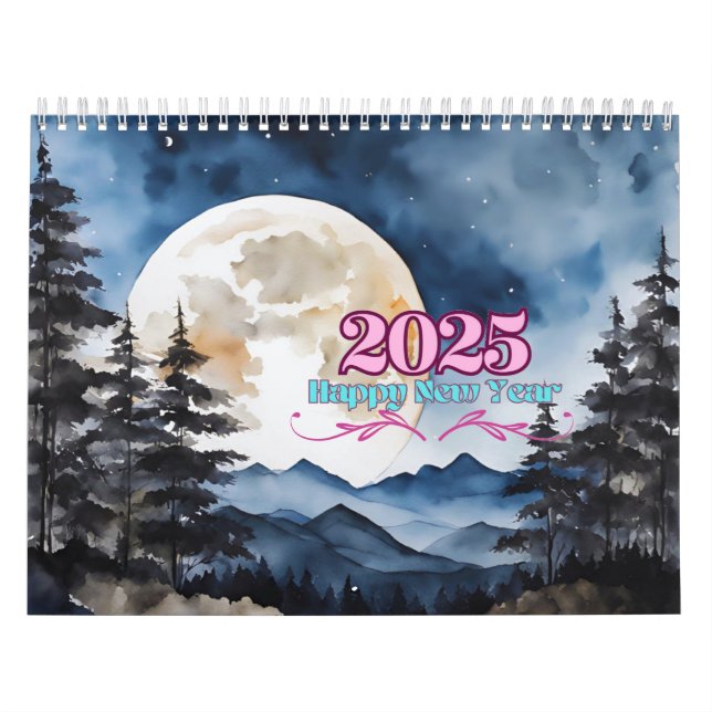 trabalho de arte de cor do Cheio 12 do Calendário  (Capa)