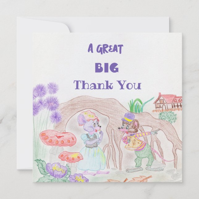 Trabalho de arte de Crianças Personalizadas, dois  (Frente)