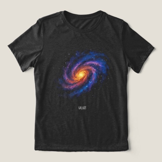 Trabalho de arte de Galáxia - Ilustração do Espaço (Design frontal)