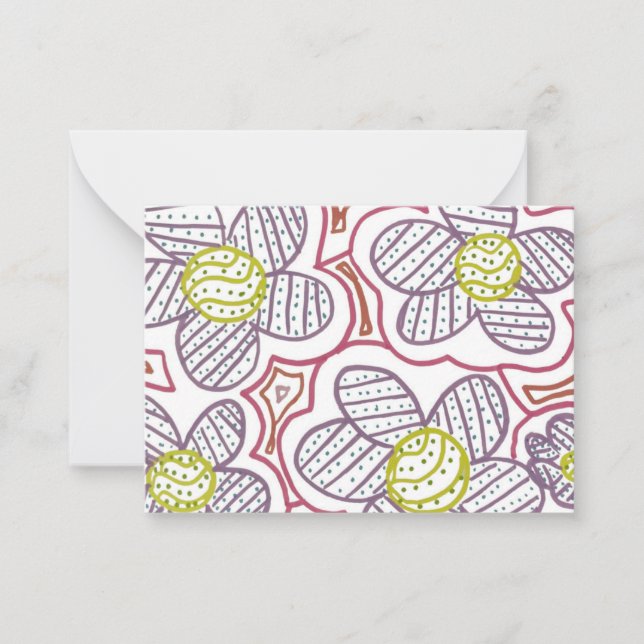 Trabalho de arte de Katie nº 8 - Cartão de Nota (Frente)