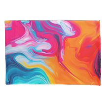 Trabalho de arte de líquido vibrante