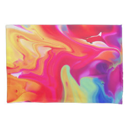 Trabalho de arte de líquido vibrante