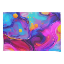 Trabalho de arte de líquido vibrante