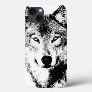 Trabalho de arte de Lobo Único de Qualidade