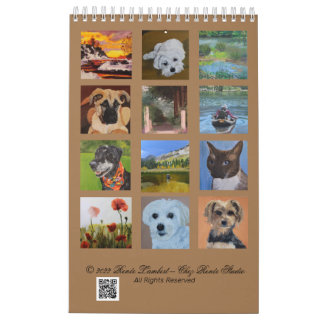 Trabalho de arte de Renee Lambert - Calendário 202