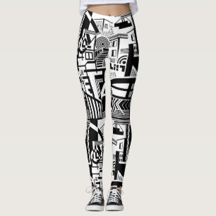 Trabalho de Leggings de Arte