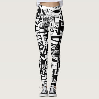 Trabalho de Leggings de Arte