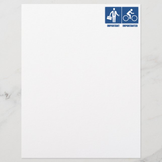 Trabalho É Importante, Ciclismo É Importante (Frente)