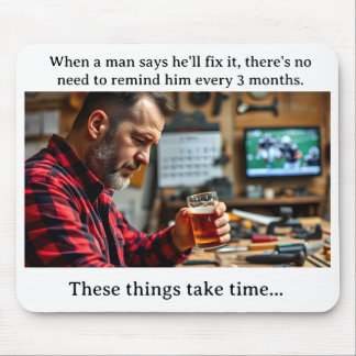 Trabalho em andamento no Mouse Pad